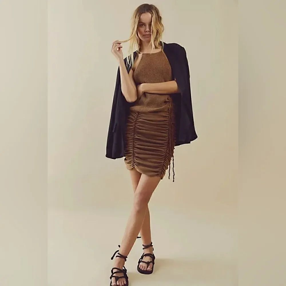 New Free People x FP ONE
Katya Thermal Mini Dress - Cinnabar
